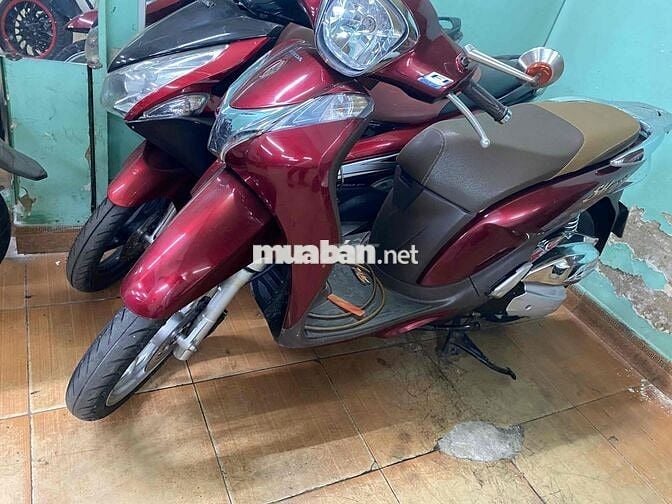 Honda Sh mode 2018 màu đỏ bs 62 LA có Trả Góp