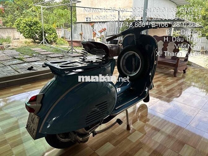 Vespa cổ Cavet 2 mãnh xe dọn fun mới bao chạy xa