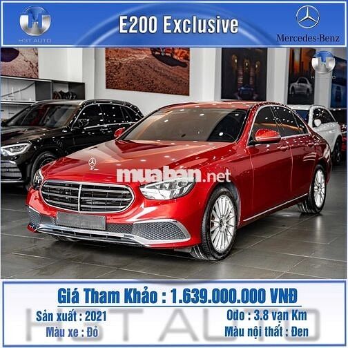 Mercedes Benz E Class 2021 E200- 38000 km