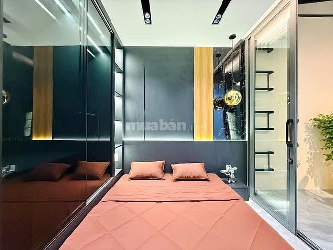 Nhà 6 x5,5 đúc 1 trệt 2 lầu hẻm 1 trục xe hơi thống nhất p15 gò vấp 