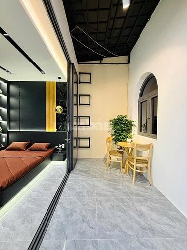 Nhà 6 x5,5 đúc 1 trệt 2 lầu hẻm 1 trục xe hơi thống nhất p15 gò vấp 