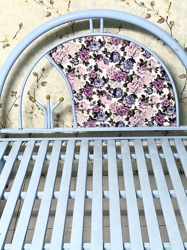 Thanh lý giường sắt 1m2*2m, mới 95%