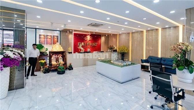 BÁN GẤP TOÀ NHÀ VĂN PHÒNG 7 TẦNG MẶT TIỀN ĐƯỜNG HÀ HUY GIÁP GIÁ 124 TỈ