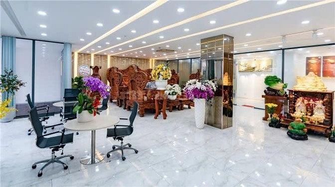 BÁN GẤP TOÀ NHÀ VĂN PHÒNG 7 TẦNG MẶT TIỀN ĐƯỜNG HÀ HUY GIÁP GIÁ 124 TỈ