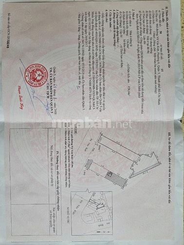 Mặt tiền 960 Võ Văn Kiệt , P.6, Q,5. Dt đất 136m2 giá 20 tỷ.