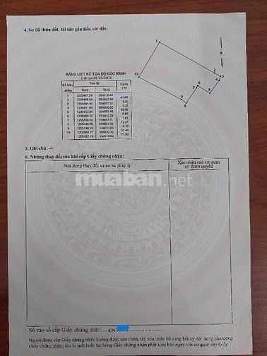 Bán đất ấp Trung Đông, xã Thới Tam Thôn, huyện Hóc Môn