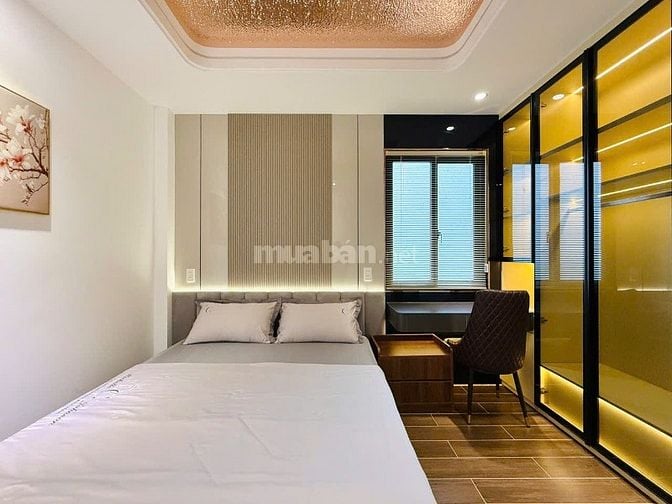 CHÍNH CHỦ CẦN BÁN NHÀ GÒ VẤP MỚI XÂY ĐÚC 4LẦU XE HƠI ĐẬU TRONG NHÀ