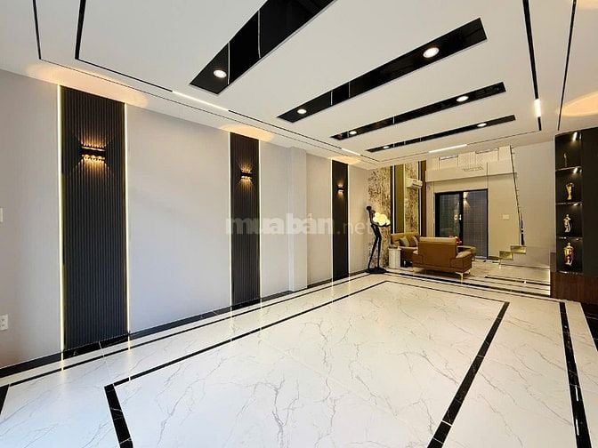 CHÍNH CHỦ CẦN BÁN NHÀ GÒ VẤP MỚI XÂY ĐÚC 4LẦU XE HƠI ĐẬU TRONG NHÀ