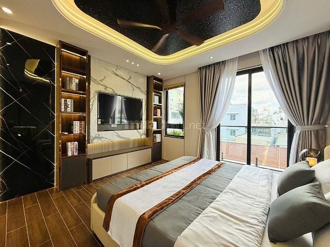CHÍNH CHỦ CẦN BÁN NHÀ GÒ VẤP MỚI XÂY ĐÚC 4LẦU XE HƠI ĐẬU TRONG NHÀ