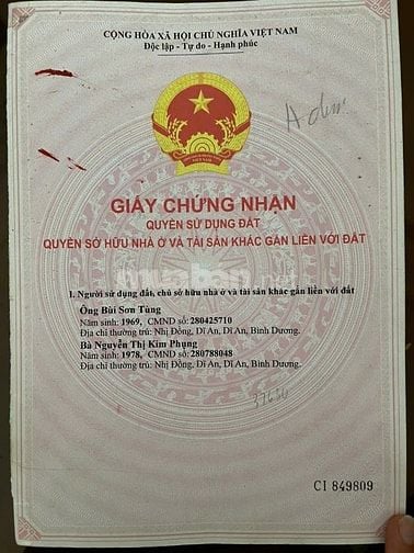 Bán đất chính chủ đường Tân Thạnh Đông, Củ Chi, DT 816m2, giá 9,2tỷ