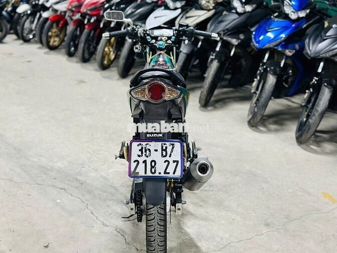 XE MÁYTHANH TÙNG_SATRIA 150 XANH 2023 SIÊU