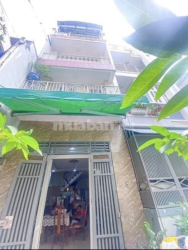 QUẬN 11 GẦN LÊ ĐẠI HÀNH DT 44M2 4 TẦNG SÂN THƯỢNG, HẺM 4M ĐẸP.