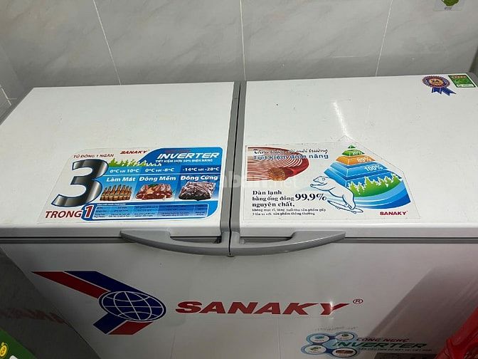 Cần bán Tủ đông Inverter Sanaky VH-4099A3  Còn < 12 tháng Bảo Hành