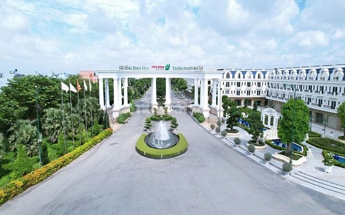 Bán đất dự án nền đẹp giá ngộp KDC Five star. Long An. 2,1 Ty/nền
