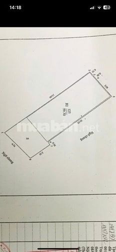 Bán đất ngõ 78 Thổ Quan thông ngõ 216 Đê La Thành Đống Đa 