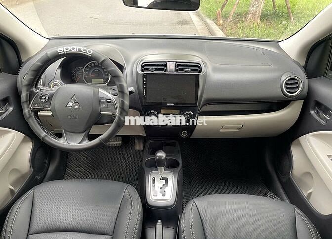 Attrage 2016 CVT trắng  bản đủ có smart key