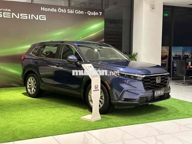 Honda CR V 2024 L Xanh xã hàng 95 Tr vay 80% bao