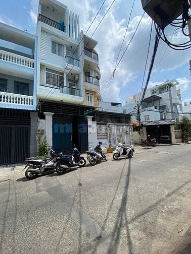 Nhà 4,5 x 16 đúc 1 trệt 3 lầu hẻm 8m phan huy ích p12 gò vấp 