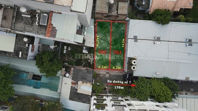 🏡 2 Lô Đất Liền Kề – Hẻm Ô Tô – Gần Metro Số 1 – Sổ Hồng Riêng