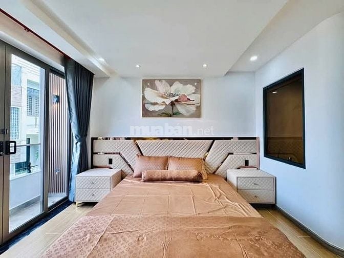 Nhà 4 x 18 đúc 1 lững 3 lầu hẻm 4,5m đường số 21 Quang Trung phường 8