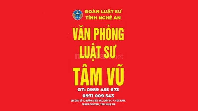 DỊch vụ luật sư tư vấn tại Nghệ An