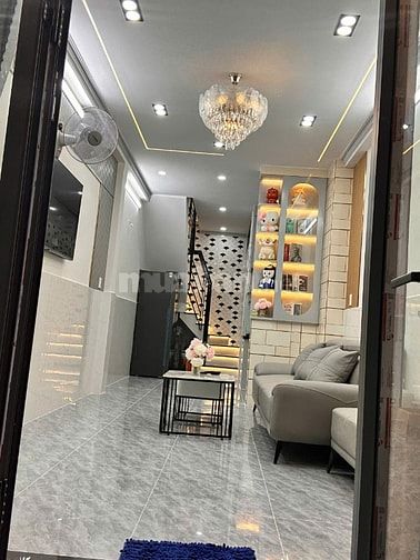 Nhà 3 x 10 đúc 1 trệt 1 lầu hẻm 4m nguyễn văn công p3 gò vấp 