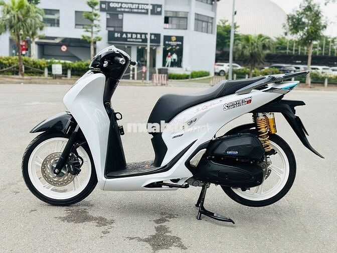 HONDA SH 125 TRẮNG ĐỘ NHIỀU ĐỒ CHƠI MÁY BAO ZIN