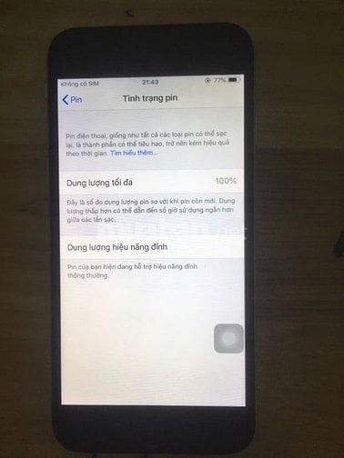 iPhone 6 64g.pin 100.man hình zin .