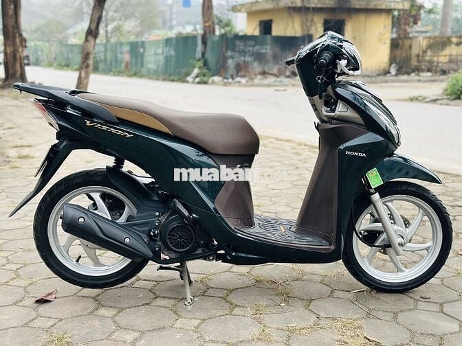 HONDA VISION XANH RÊU SMK ĐẸP MÁY ZIN BIỂN HÀ NỘI