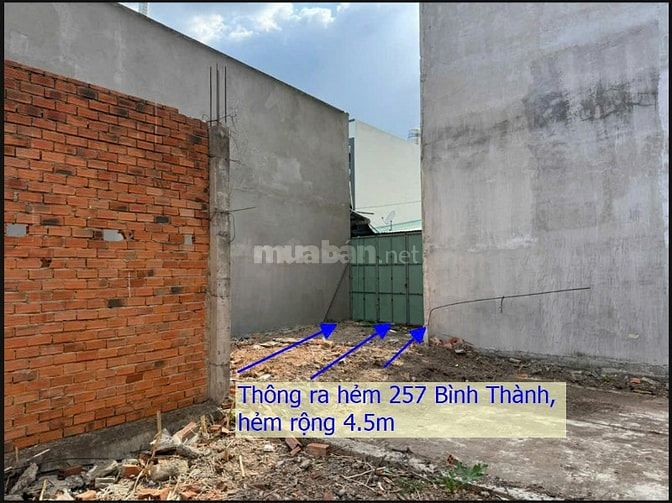 Siêu phẩm xây căn hộ dịch vụ 429m2 hai mặt tiền Bình Thành, Bình Tân, 