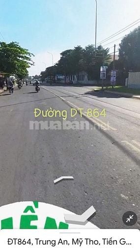 BÁN NỀN MẶT TIỀN THỔ CƯ Ở, KINH DOANH TRUNG AN - MỸ THO 