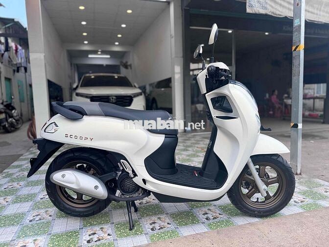 Scoopy 110 Trắng 2025 Mẫu Mới odo 300km