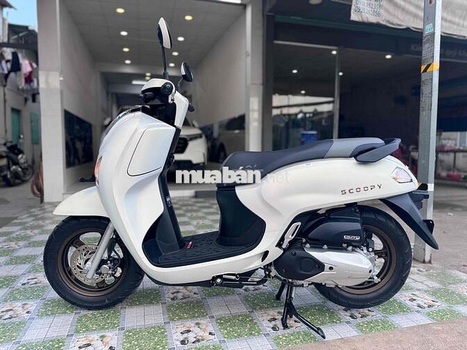 Scoopy 110 Trắng 2025 Mẫu Mới odo 300km