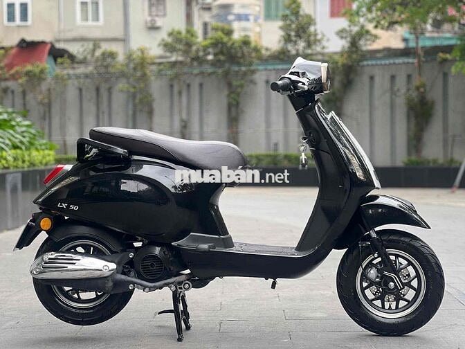 Nioshima 50cc 2024 dáng Vespa S xe lướt như mới
