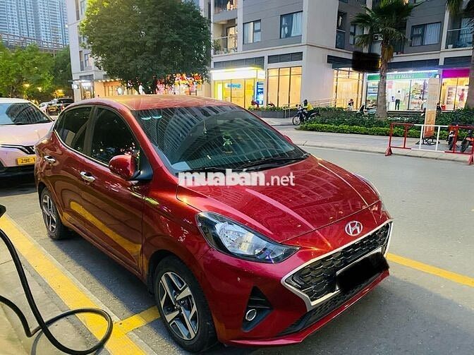 Xe chính chủ i10 sedan 1.2 AT đỏ - 2023