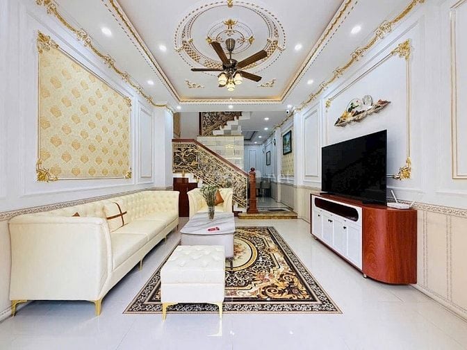 Nhà xinh HXH Quang Trung, P.10, GV: 4,5 x 12,8m, giá 7,75 tỷ