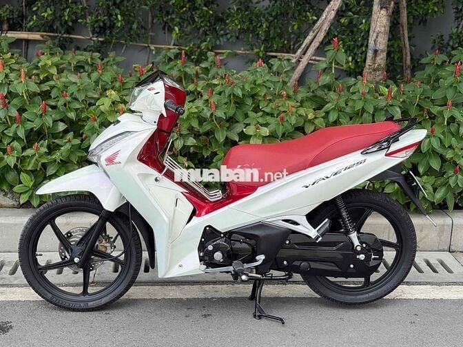 Future Led Up Wave 125i Trắng Đỏ Form 2025