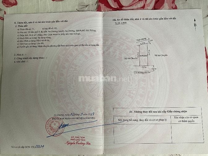 Đất tổ 8 an dương mặt tiền 5,9m tiện xây biệt thự văn phòng đường 10m 