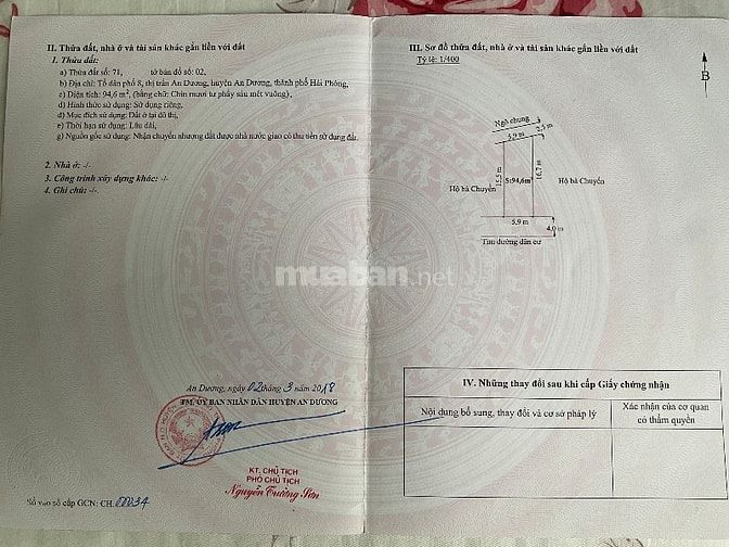 Đất tổ 8 an dương mặt tiền 5,9m tiện xây biệt thự văn phòng đường 10m 