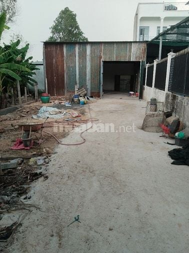 Cho thuê kho xưởng mặt tiền kênh trung ương xã tân thới nhì hóc môn, d