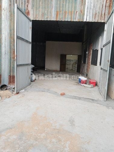 Cho thuê kho xưởng mặt tiền kênh trung ương xã tân thới nhì hóc môn, d