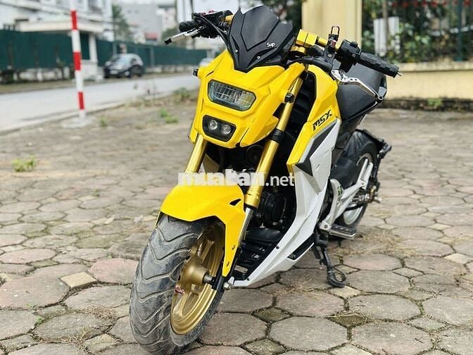HONDA MSX 125 FI ĐÈN LED VÀNG MÁY CHẤT XE NHẬP