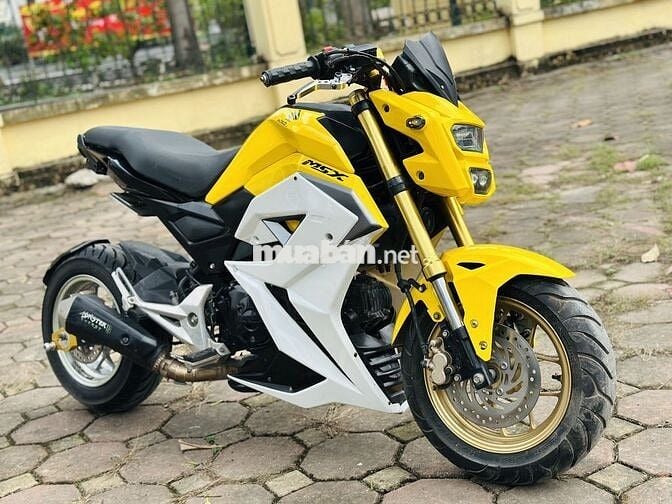 HONDA MSX 125 FI ĐÈN LED VÀNG MÁY CHẤT XE NHẬP
