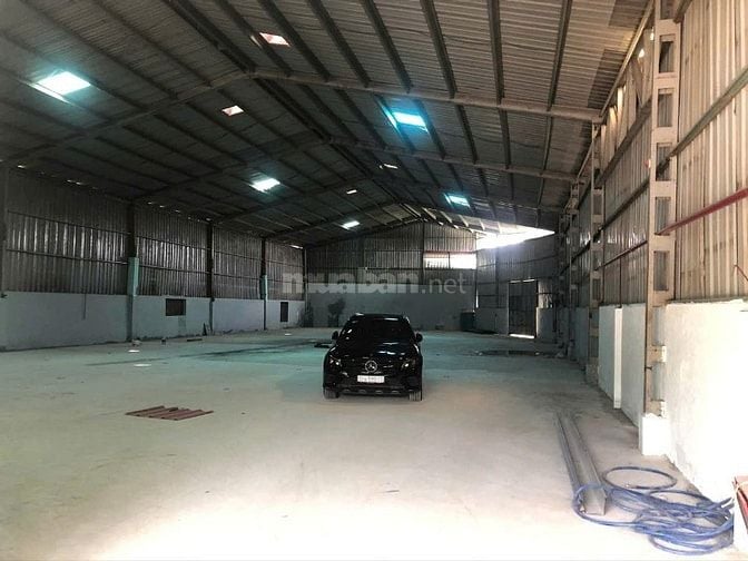 Cho Thuê 2MT 1200m2 kho Trung Tâm Gò Vấp (Mặt sông thoáng mát,