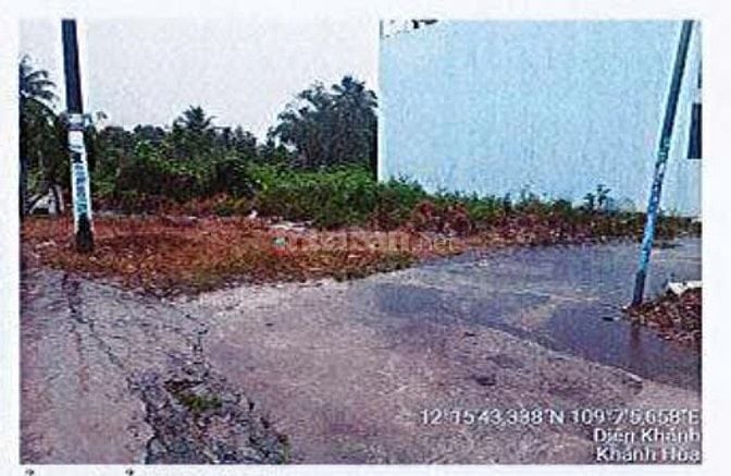 BÁN ĐẤU GIÁ 106,8M2 ĐẤT TẠI DIÊN AN, DIÊN KHÁNH, KHÁNH HÒA