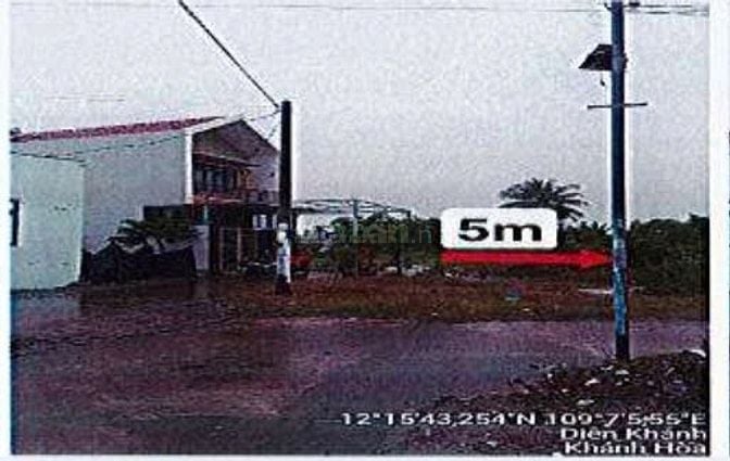 BÁN ĐẤU GIÁ 106,8M2 ĐẤT TẠI DIÊN AN, DIÊN KHÁNH, KHÁNH HÒA
