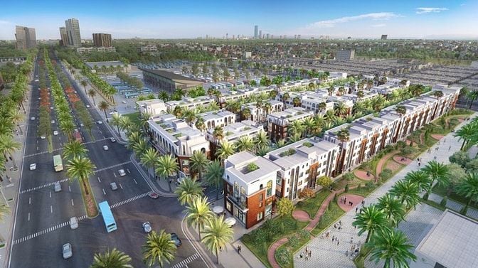 Bán liền kề Palmy Biztown HDB Thanh Trì, 75m2 giá từ 150tr/m2