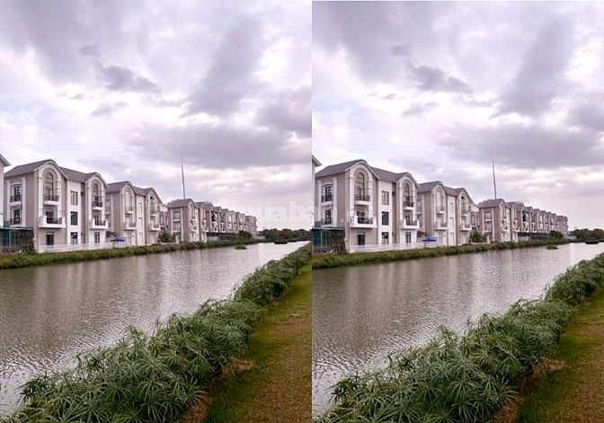 Bán biệt thự khu Vinhome Q9, căn view sông, 15x23m đất, 4 tầng