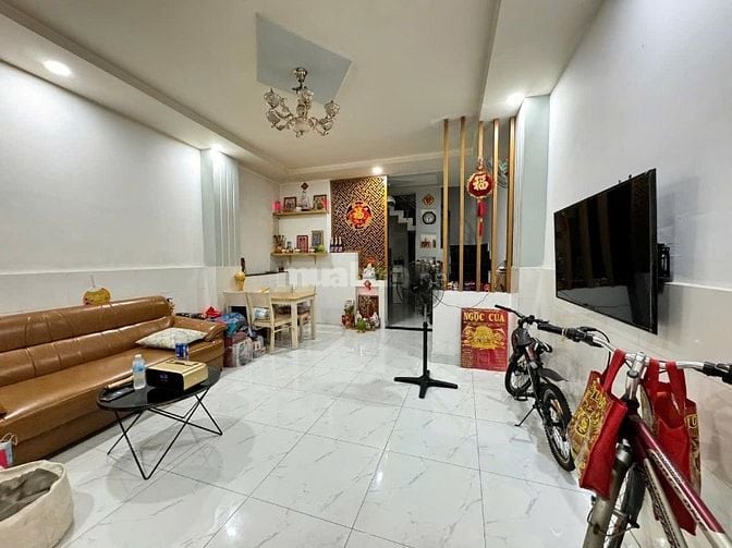 Bán Nhà 4,6x11,5m Hẻm 231///Dương bá trạc P1Q8