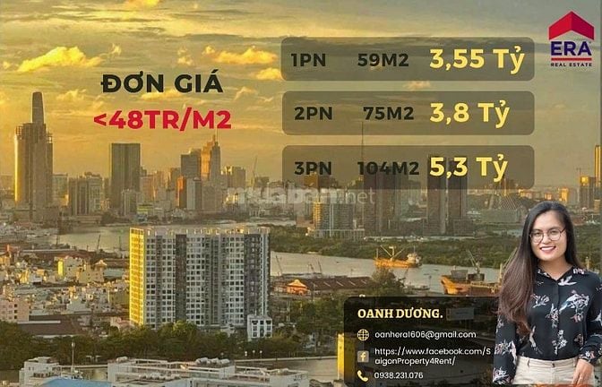 Giải pháp gia đình nhiều con, Ven Sông, 111m2, Chỉ 5,55 Tỷ, SHVV